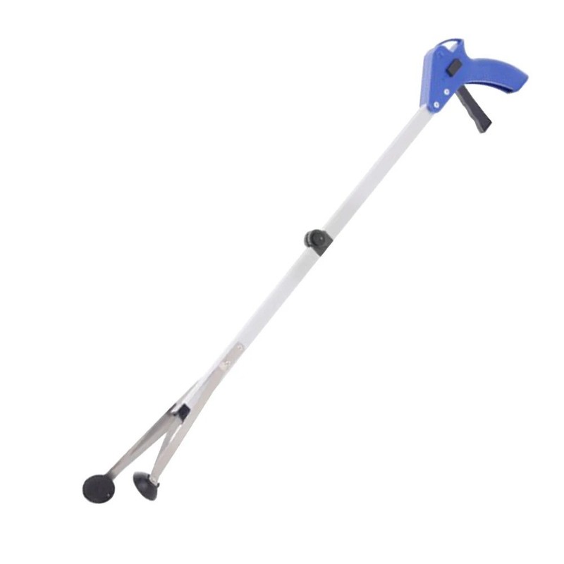 360° Rotating Trash Picker Grabber 80cm Foldable Lightweight Garbage Picker Tool gallery