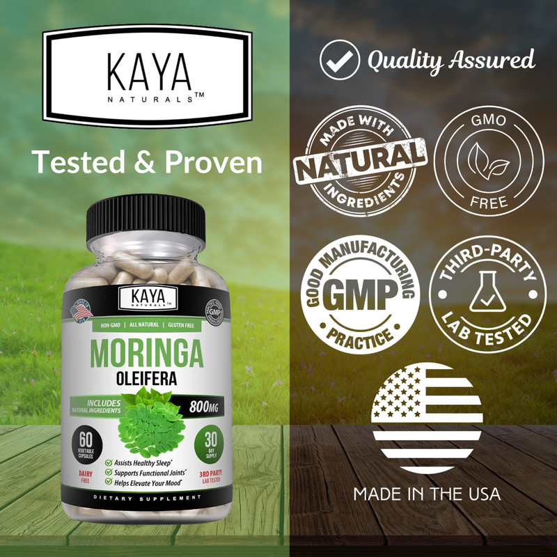 100% Pure Moringa Oleifera Leaf - Superfood, Antioxidant, Greens Supplement gallery