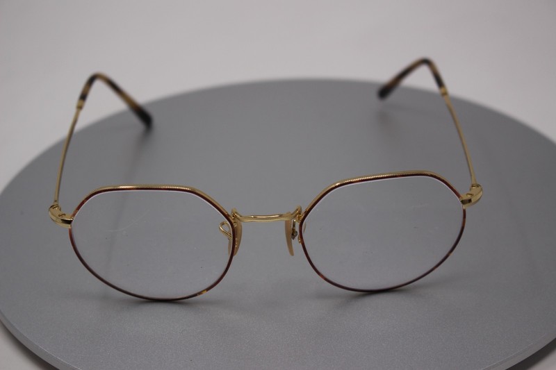 Ray-Ban RB 6465 Jack 2945 Eyeglasses Frame Only Gold Tortoise Arista 51-20-140