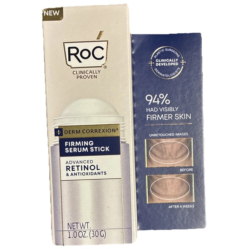 RoC Derm Correxion Firming Serum Stick Retinol Vit C SPF 15 1 oz