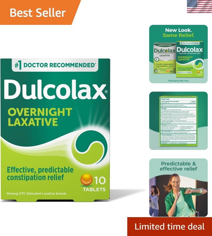 Stimulant Laxative Tablets, Predictable & Effective Constipation Relief, Reli…