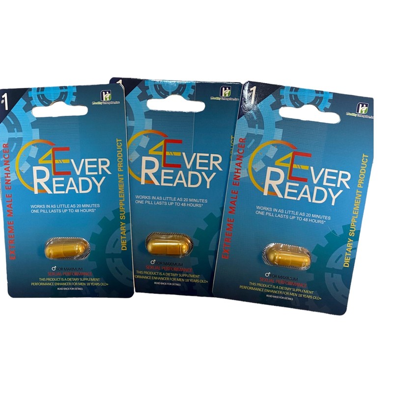 4Ever Ready Male Enhancement Sex 3 Pills