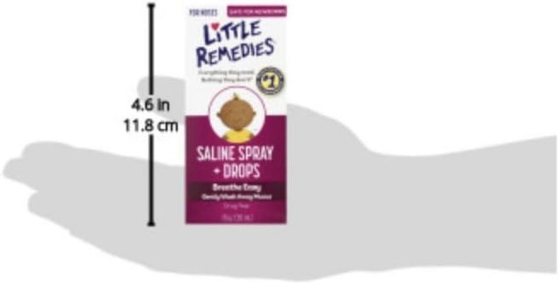 Sterile Baby Saline Nasal Spray and Drops, Safe for Newborns to Relieve Stuff... gallery