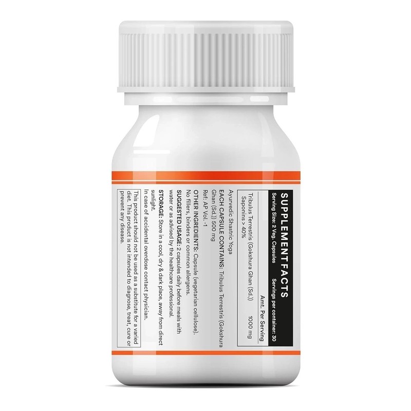 INLIFE Tribulus Terrestris | Gokshura with Saponins 40% 1000mg per serving 60N gallery