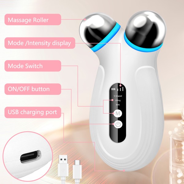 Facial Massager Beauty Tools And EMS Beauty Equipment