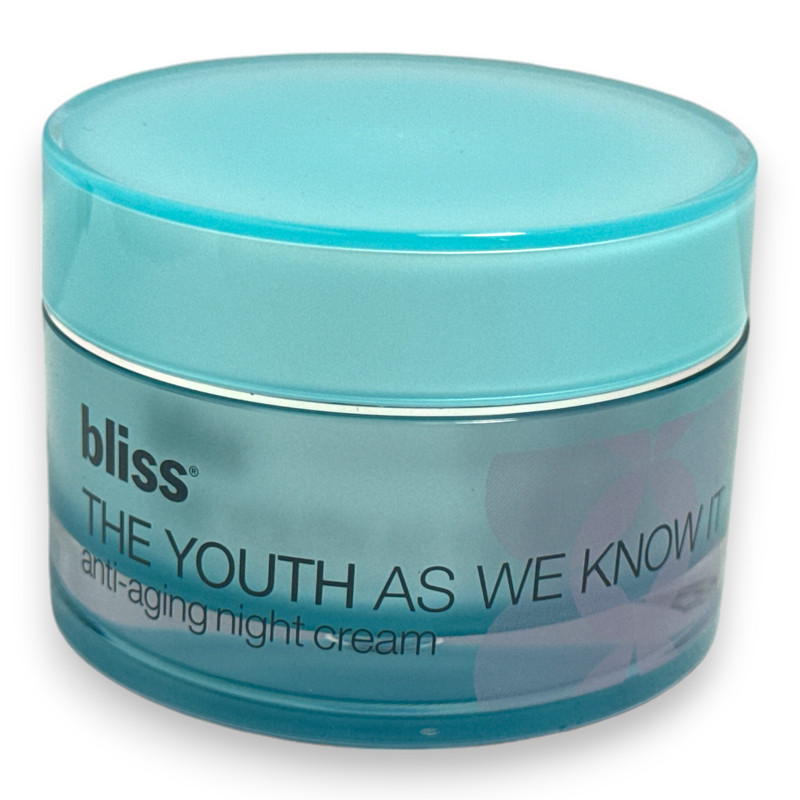 Bliss The Youth As We Know Anti-Aging Night Cream 50ml/1.7fl.oz. New