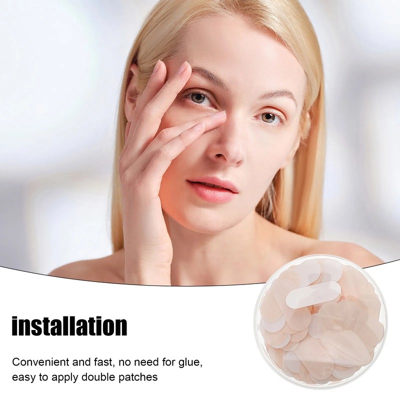 Tape 2 Boxes Double Eyelid Stickers for Hooded Eyes Eyelid Lifter Strips Long-La gallery