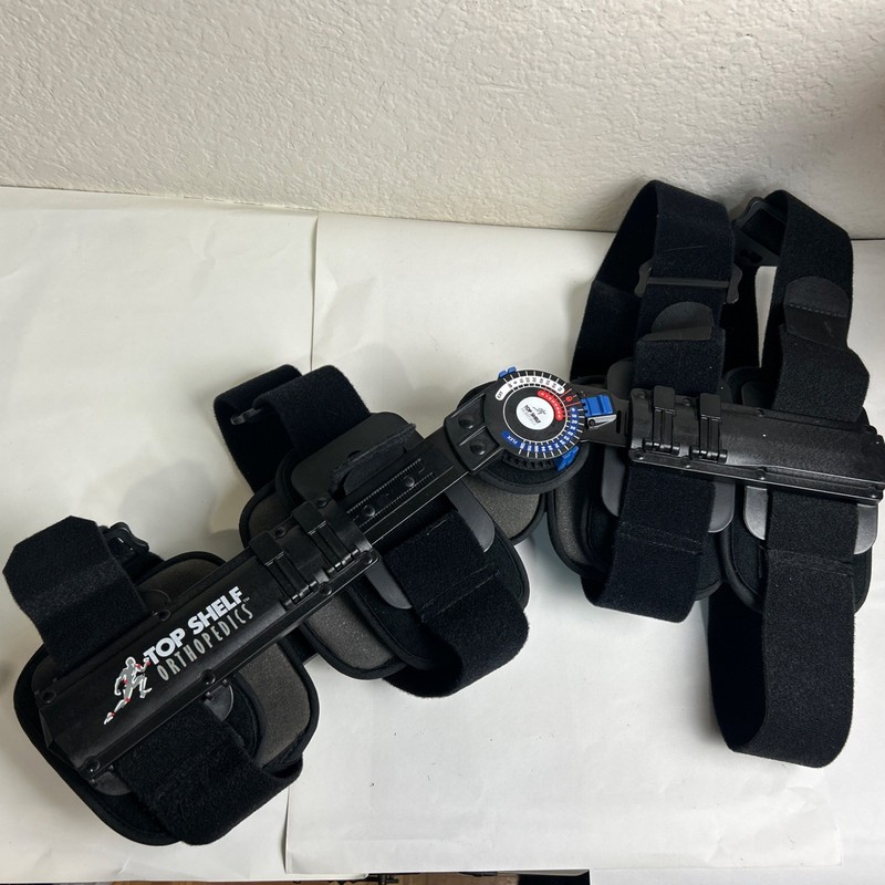 Tele-Range 2.0 Hinged Full Foam ROM Knee Brace Post Op Adjustable (e7)