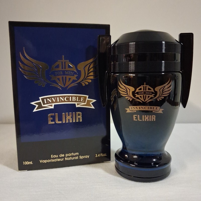 Invincible Elixir Men Cologne Eau De Parfum Spray 100ml.