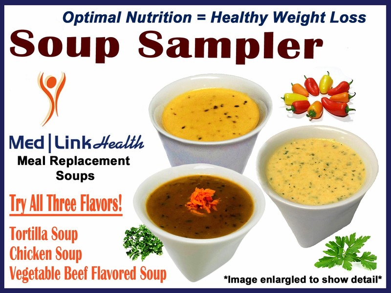 SOUP SAMPLER | 3 Servings | SIMILAR TO Optifast® 800