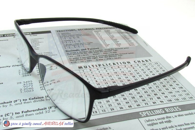 +1.50 to +3.50 Soft Touch READING GLASSES UV SANITIZED Lightweight FLEXIBLE NICE gallery