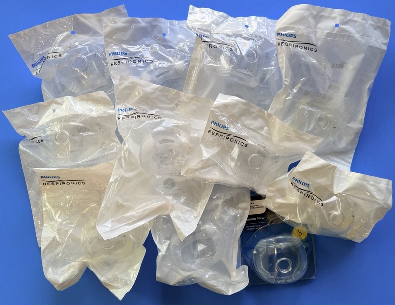 Philips Respironics Amara View Replacement Cushion- New Lot of 11