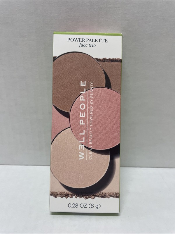 Well People Power Palette Powder Face Trio Face Powder Makeup Palette For A S…