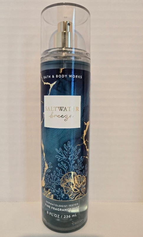 Bath & Body Works Saltwater Breeze Fragrance Mist, Body Cream & Body Wash-3 Pc. gallery