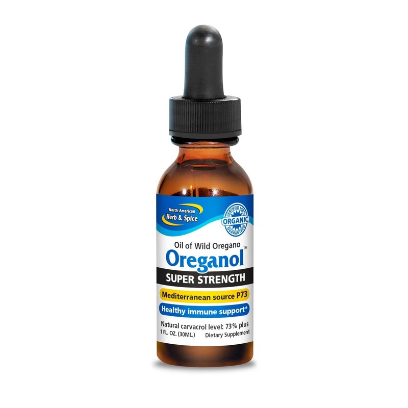 OREGANOL Oil of Oregano P73 SUPER STRENGTH 1 FL Oz North American Herb and Spice