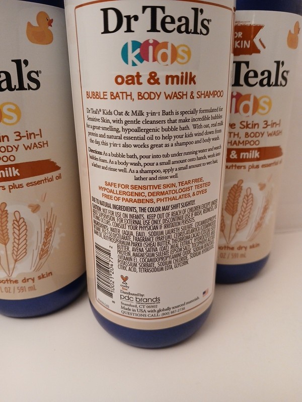 THREE Dr Teal's Kids 3-in-1 Bubble Bath/Body Wash/Shampoo 20 fl oz Each gallery