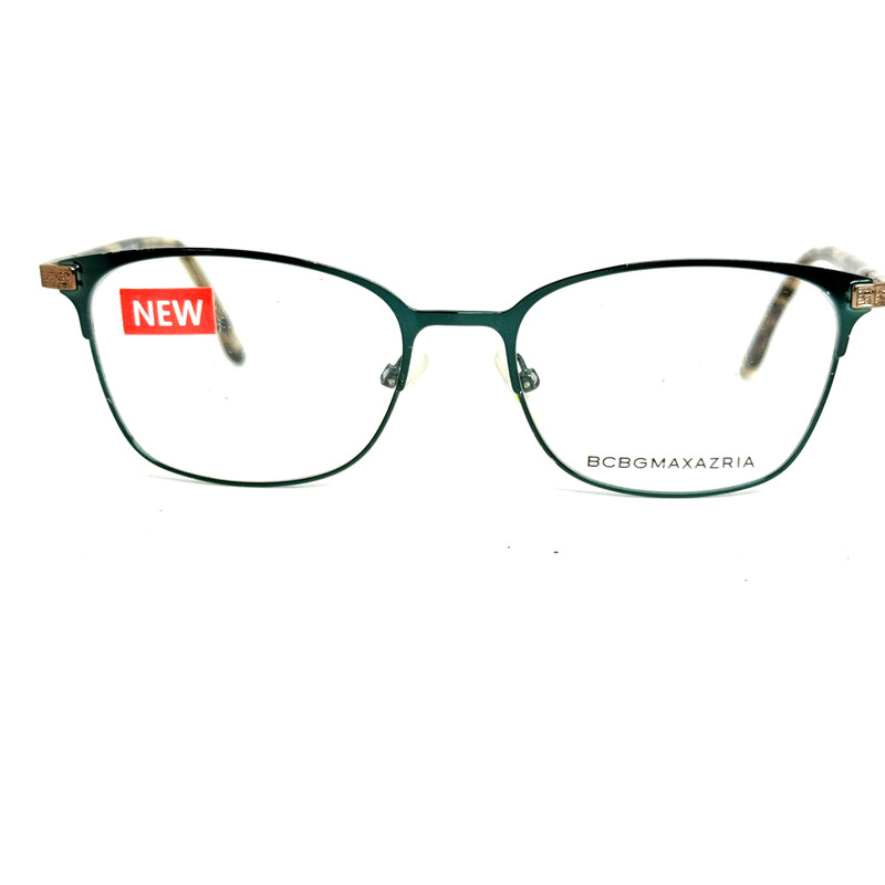 BCBGMAXAZRIA Annalise Green Eyeglasses Frame 52-17-135mm B39mm H20729
