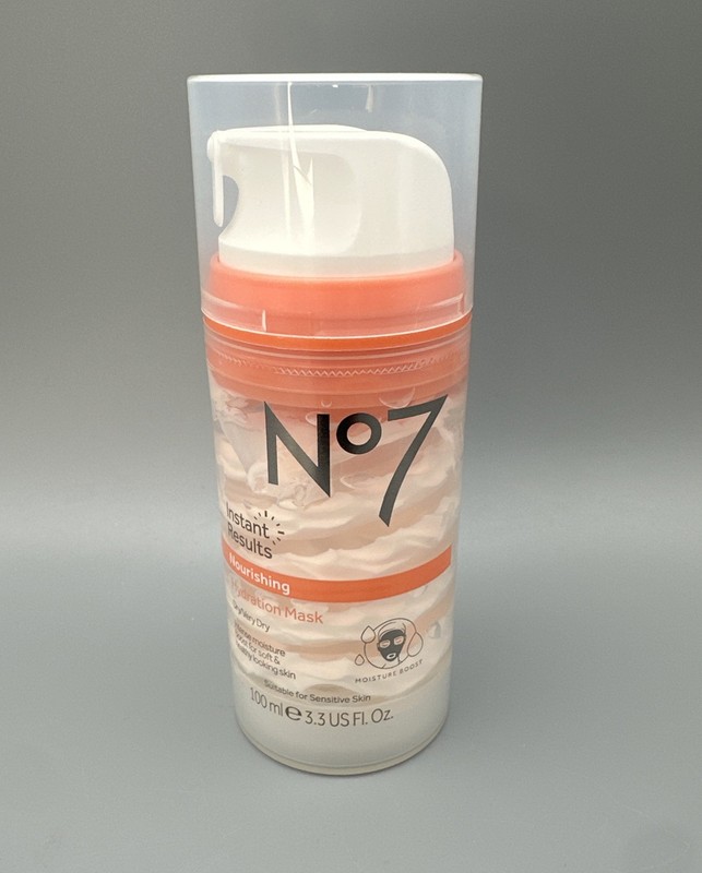 No 7 Nourishing Hydration Mask 100 ml/ 3.3 fl oz