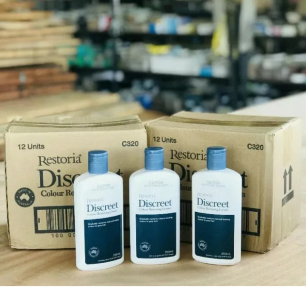 4 X 250ml Restoria Discreet Colour Restoring Cream Hair Treatment EX 2028 gallery