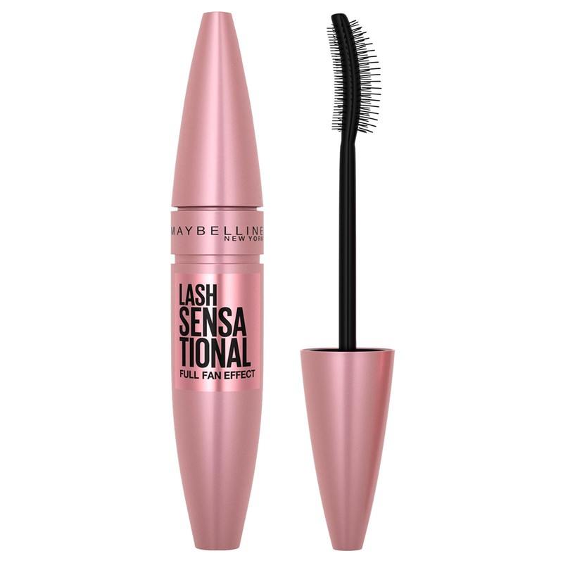 Maybelline Lash Sensational Mascara Very Black 0.32 fl oz Full Fan Volume Effect