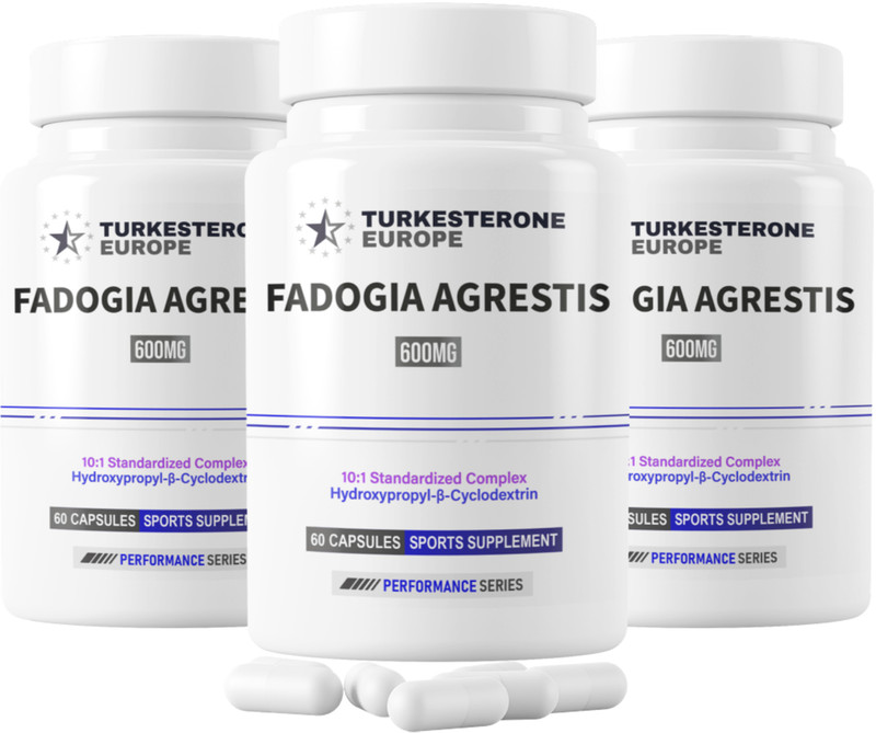 3 Pack (600mg) – Fadogia Agrestis 10:1 Complex with Hydroxypropyl-β-Cyclodextrin