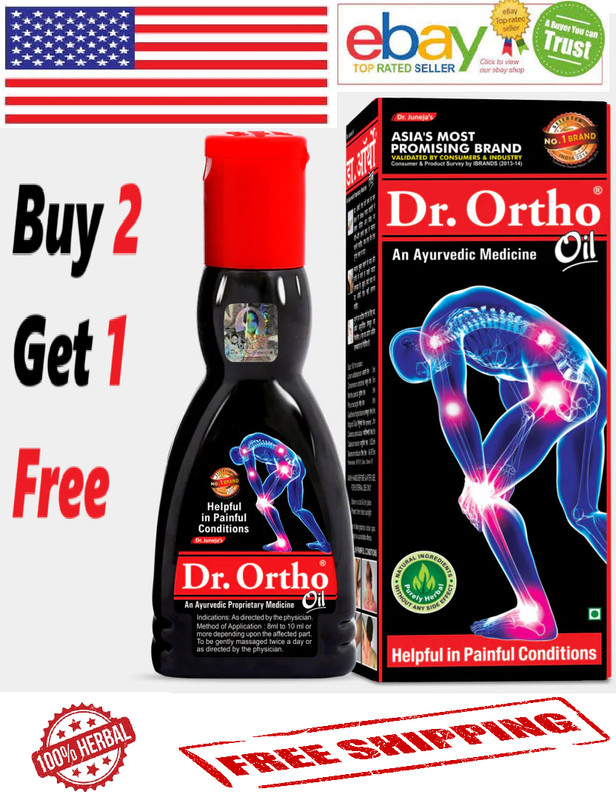 Dr. Ortho (120ml. Oil) For Joint Pain 100% Ayurvedic (Free Ship) gallery