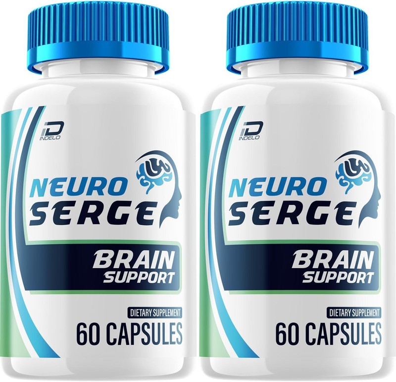 (2 Pack) Neuro Serge Capsules – NeuroSerge Natural Blend Memory Focus Support