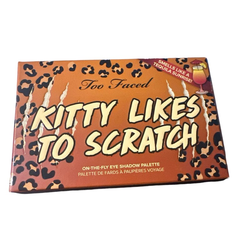 Too Faced Kitty Likes To Scratch Eyeshadow Palette Eye Shadow New