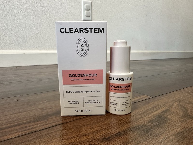 CLEARSTEM GOLDENHOUR Watermelon Barrier Oil 1OZ – Brand New