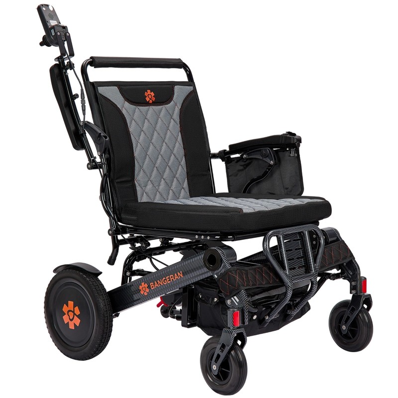 Foldable Mammoth EX Heavy Duty Powered Wheelchair 500 lb Capacity, 67 lb Weight