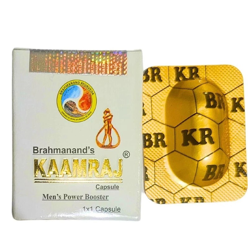 20 X Kaamraj Caps Ayurvedic Remedy Vigour & Vitality Stamina Free Shipping