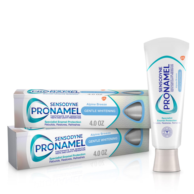 2 Pack Sensodyne Pronamel Gentle Whitening Sensitive Toothpaste Alpine Breeze