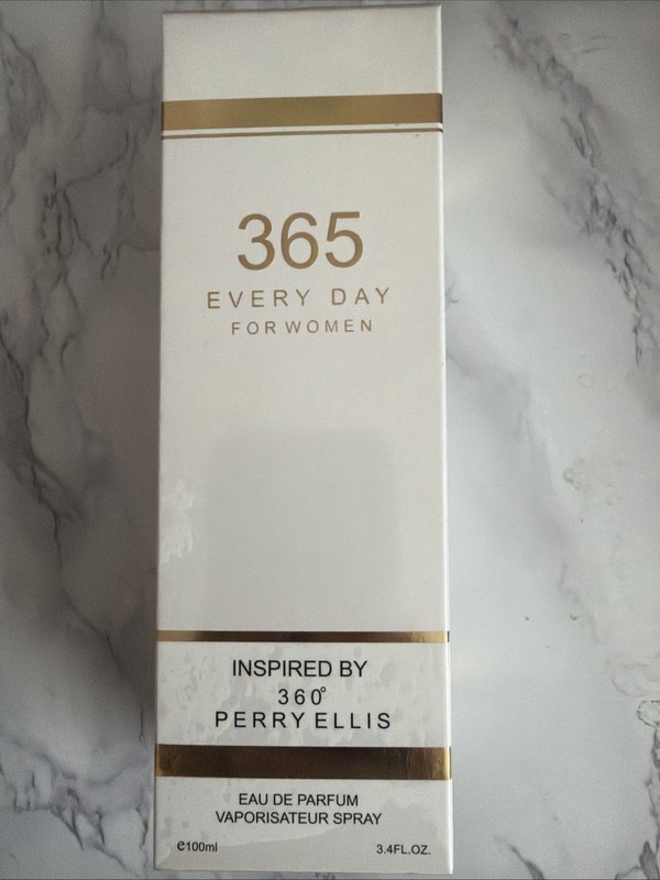 365 Every Day for Women Eau de Parfum 100ml 3.4 oz Inspired by Perry Ellis 360