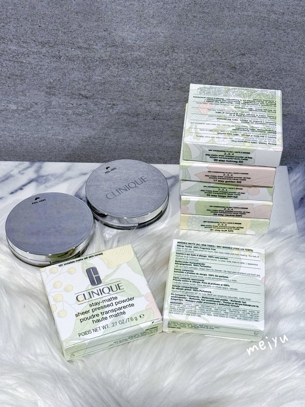 Clinique Stay-Matte Sheer Pressed Powder Oil Free, 0.27/7.6g ❤️Pick Your Shade❤️ gallery