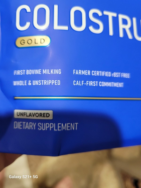 Physician's Choice Colostrum Gold Unflavored rBST-Free Gut & Immune 4.23 oz gallery