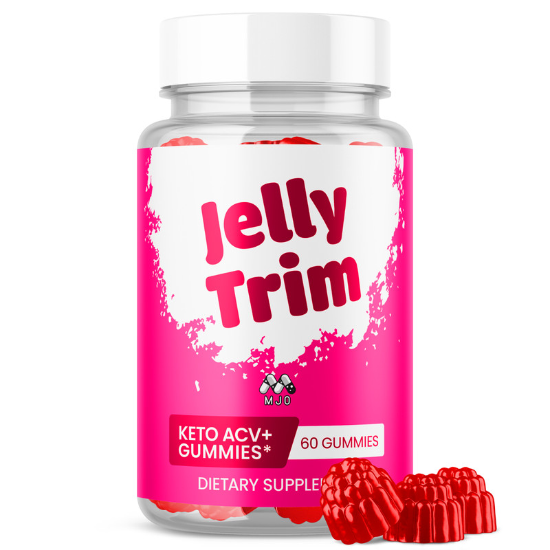(1 Pack) Jelly Trim ACV Keto Gummys Advance Vitamin Max Supplement 60 Gummies