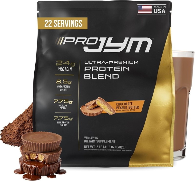 Pro JYM Ultra-Premium Protein Blend Chocolate Peanut Butter 2lb 22 Servings