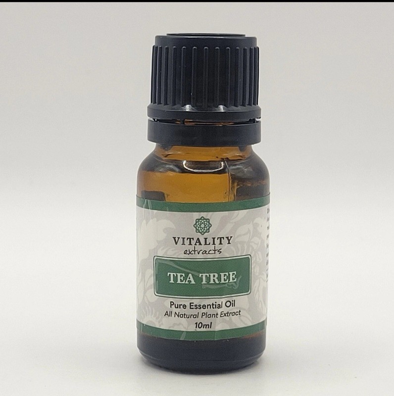Vitality Extracts TEA TREE Pure Essential Oil – 10mL – New & Sealed
