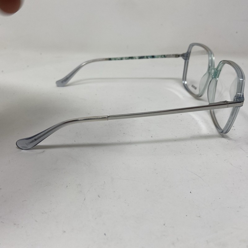 KENSIE Eyewear NARRATIVE 52-16-138 Sk Clear Green Blue Flex Hinge VB36 gallery
