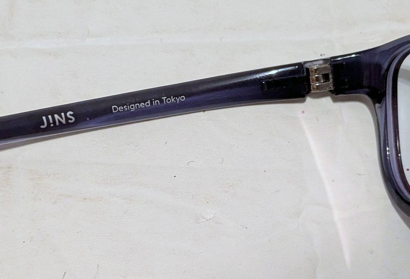RARE JINS BLUE SCREEN Boxed FPC 145 U101A EYEGLASSES FRAMES 54-16-144 gallery