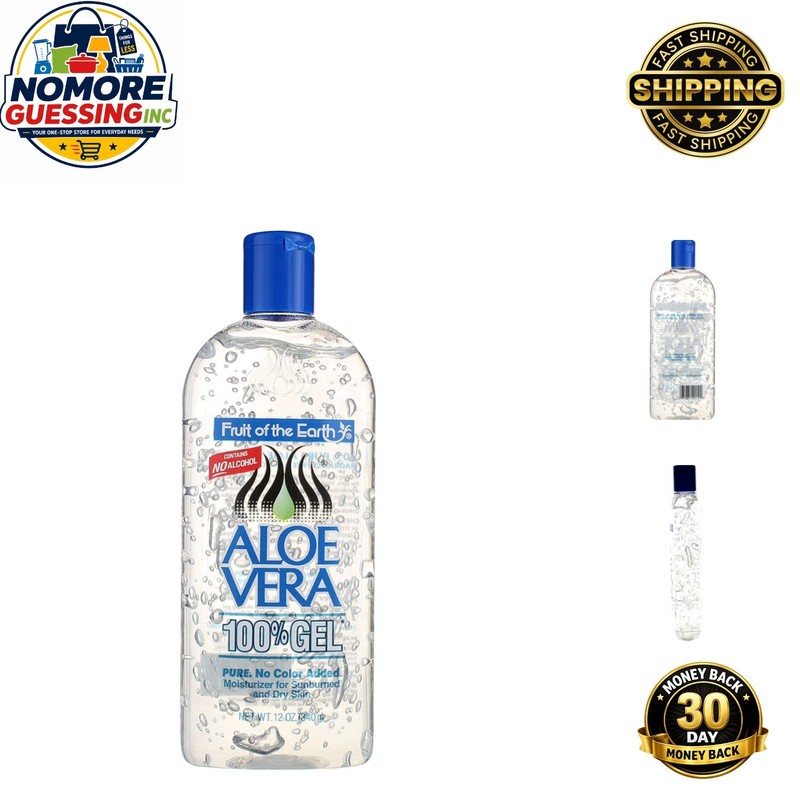 12 oz Aloe Vera Gel Pack – Unscented, Alcohol-Free Soothing Relief for Your Skin