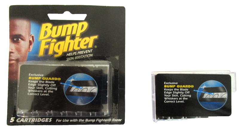 Bump Fighter Razor Blade Cartridges in Original Package, 9 Cartridges Total