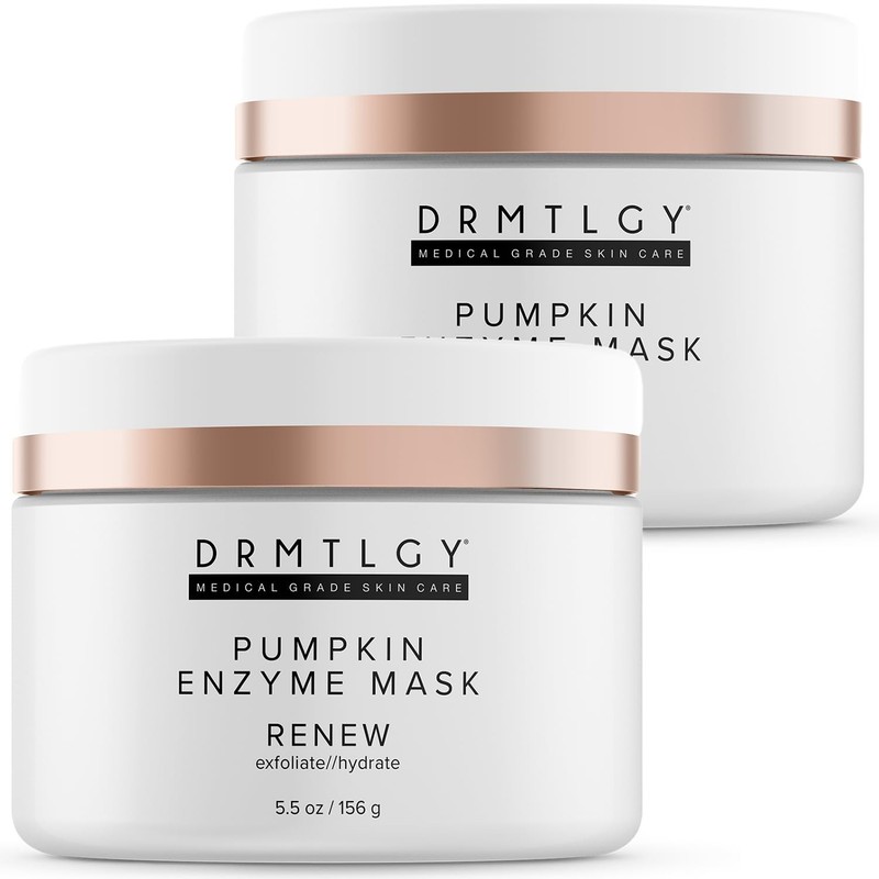 2 pack DRMTLGY Pumpkin Enzyme Mask 5.5 oz NWOB