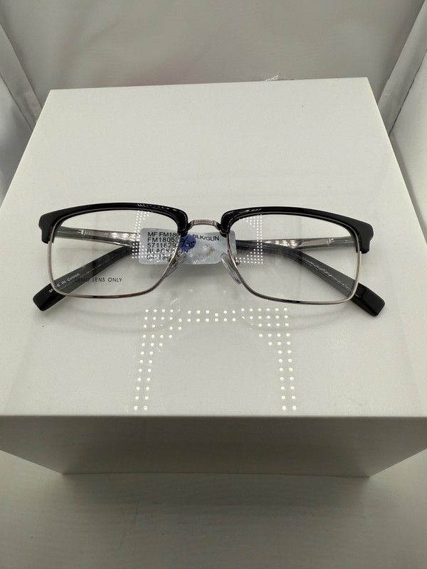 Walmart Eyewear FM18053A Black Gunmetal Eyeglass Frames 54-19-145. NWT