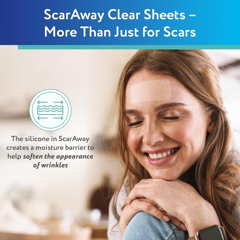 Scar Treatment Silicone Sheets Clear Hypoallergenic 6 Pack gallery