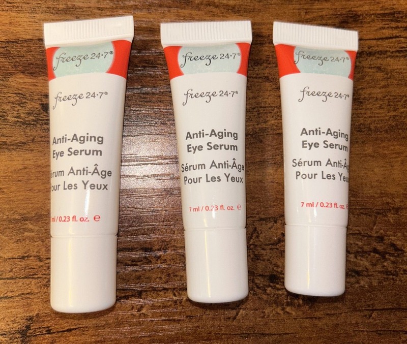 3 Packs, Freeze 24-7 Anti-Aging Eye Serum 7 ml / 0.23 Fl. oz