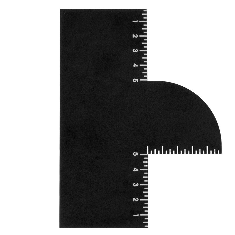 Enhancement Card for Barbers with Measurement 1 Fl Oz (Pack of 1), black