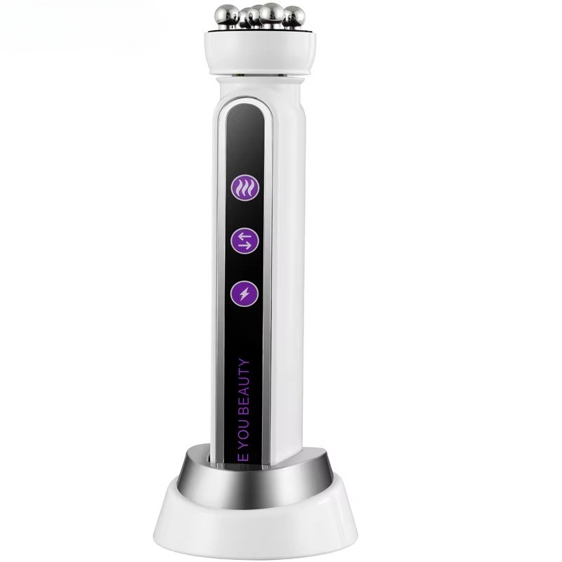 4 In1 Ems Rotating Microcurrent Facial Care Skin Firming and Lifting Massager