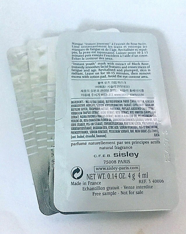 Sisley Back Rose Mask Each Samples 4 ml gallery