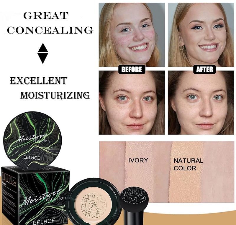 Mushroom Head Air Cushion BB CC Cream Concealer Makeup Foundation Moisturizing gallery
